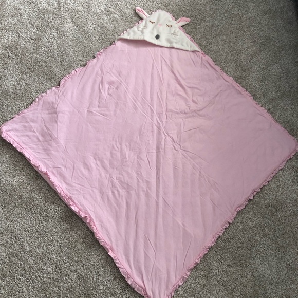 Baby bunny hoodie blanket wraps with belt - Picture 2 of 8
